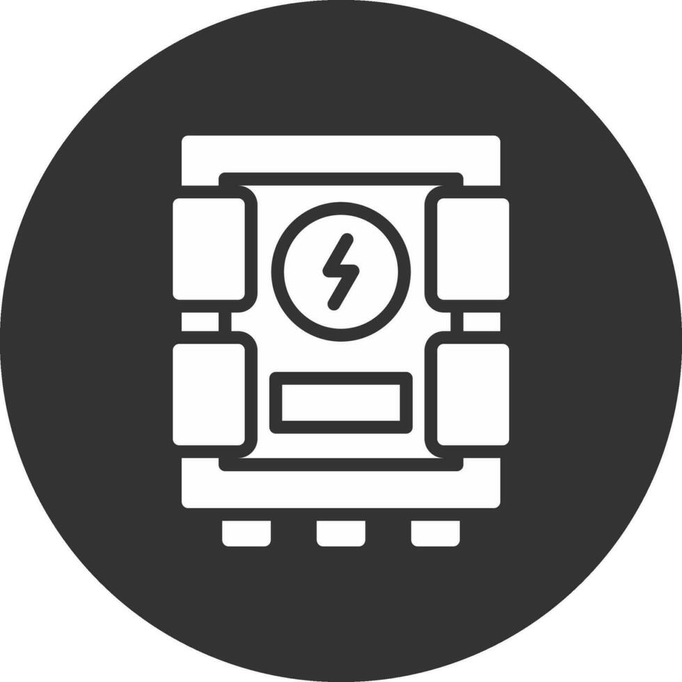 Electrical Panel Creative Icon Design vector