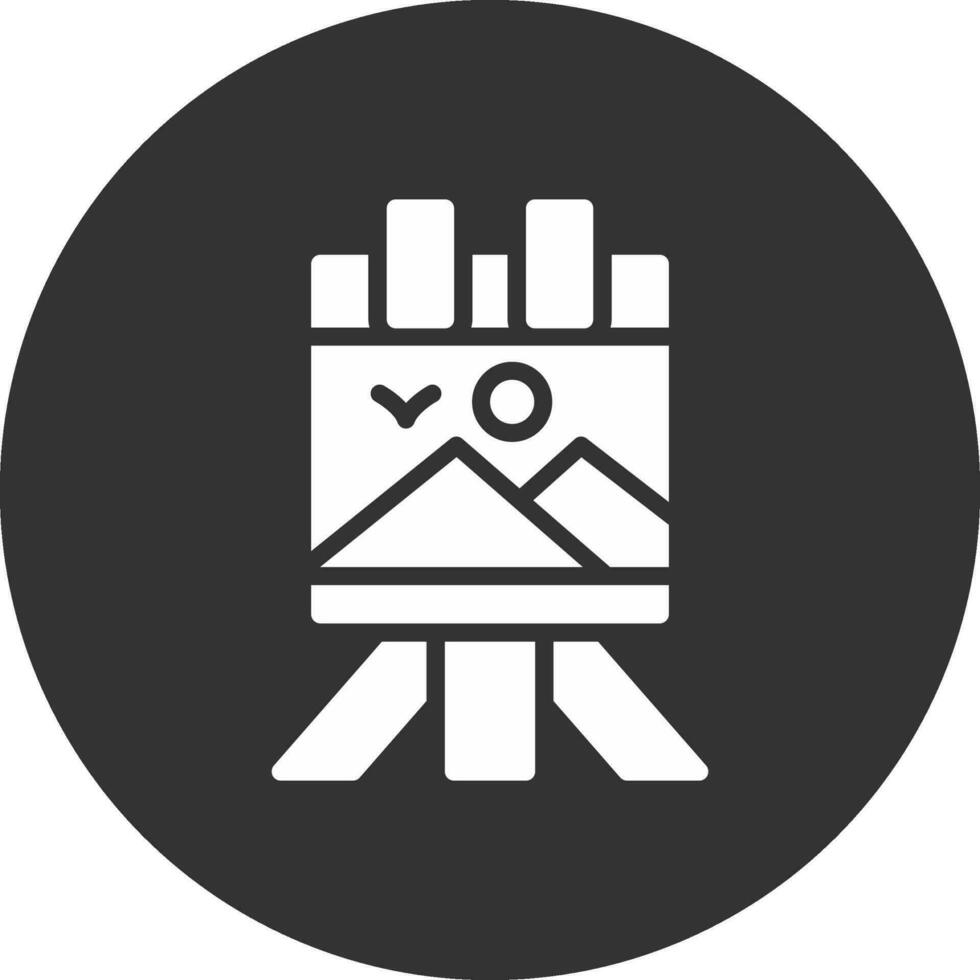 Canvas Creative Icon Design vector