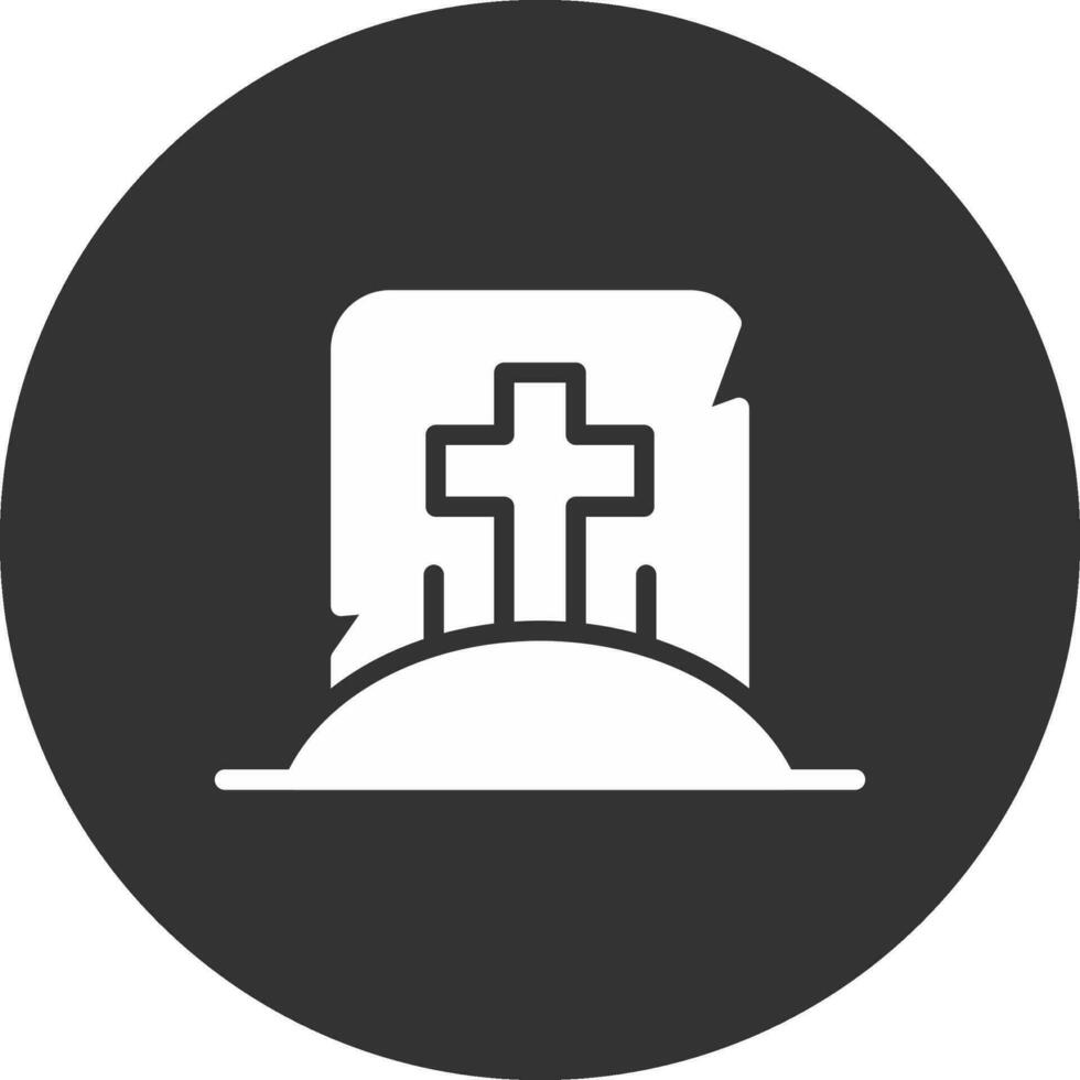 Tomb Creative Icon Design vector