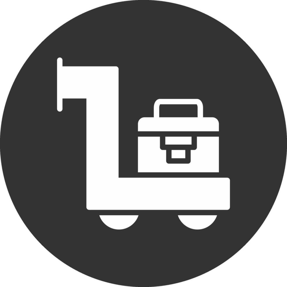 Trolley Creative Icon Design vector