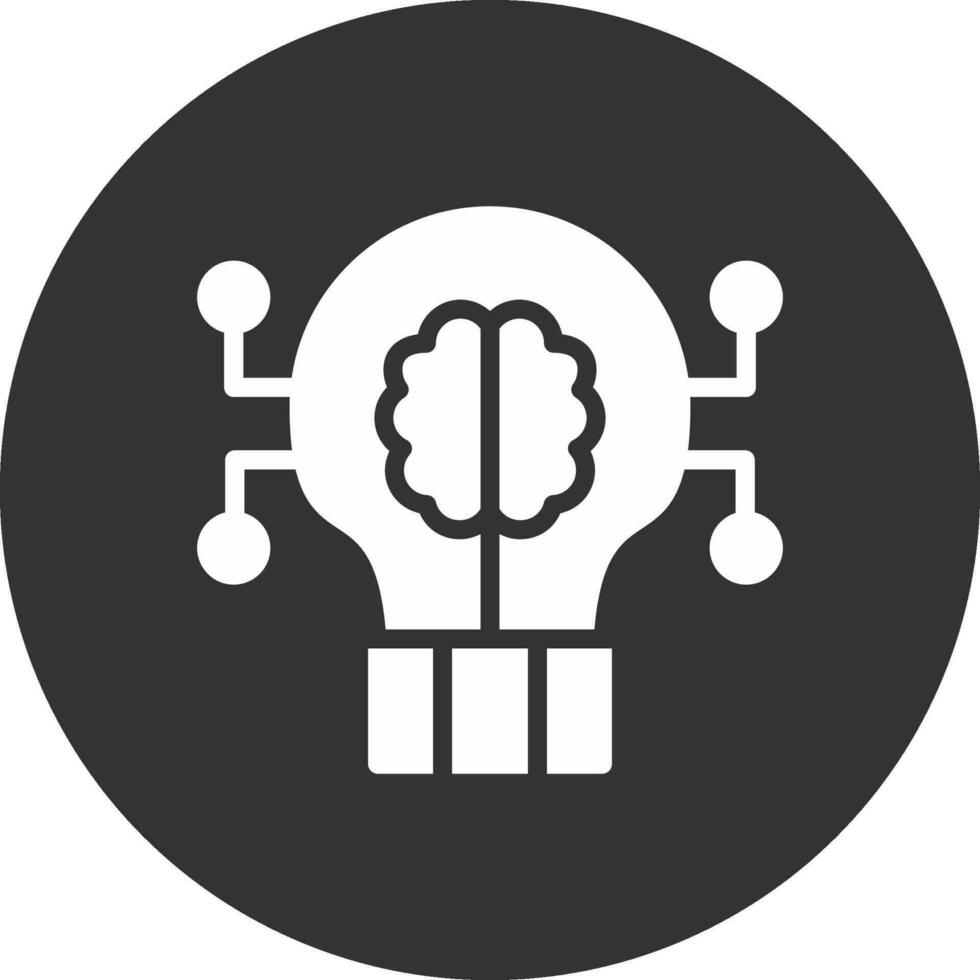 Deep Learning Creative Icon Design vector