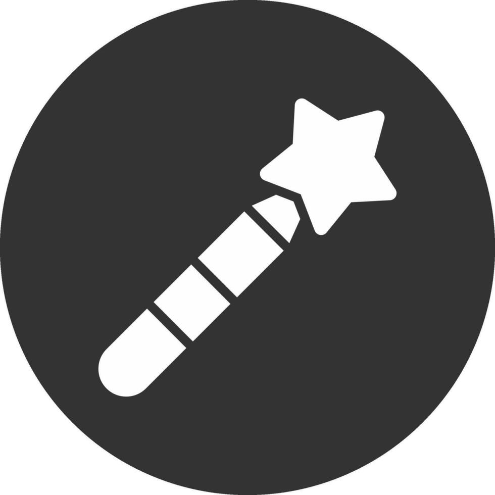 Magic Wand Creative Icon Design vector