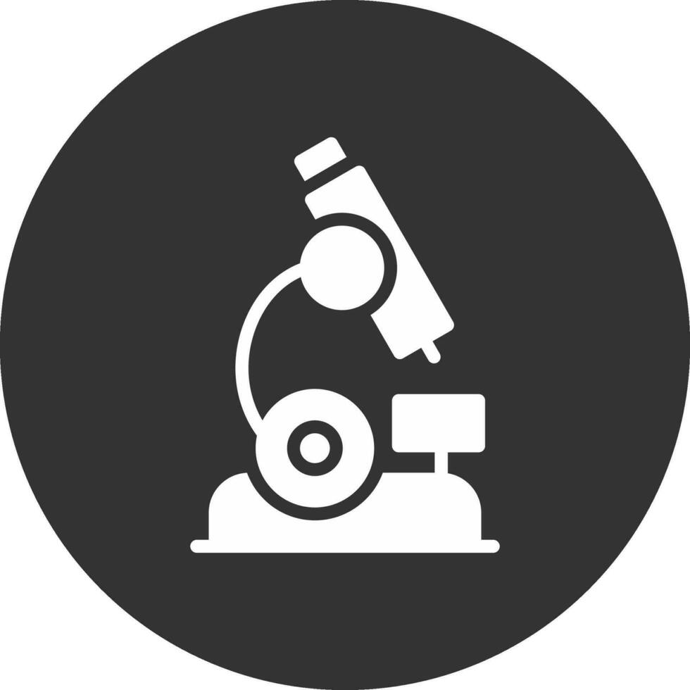 diseño de icono creativo de microscopio vector