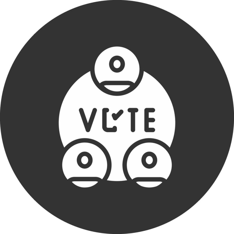 diseño de icono creativo de elecciones vector