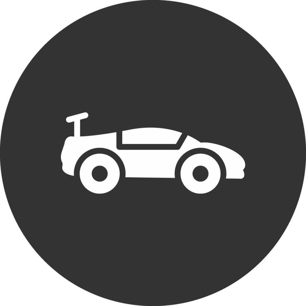 Super Car Creative Icon Design vector