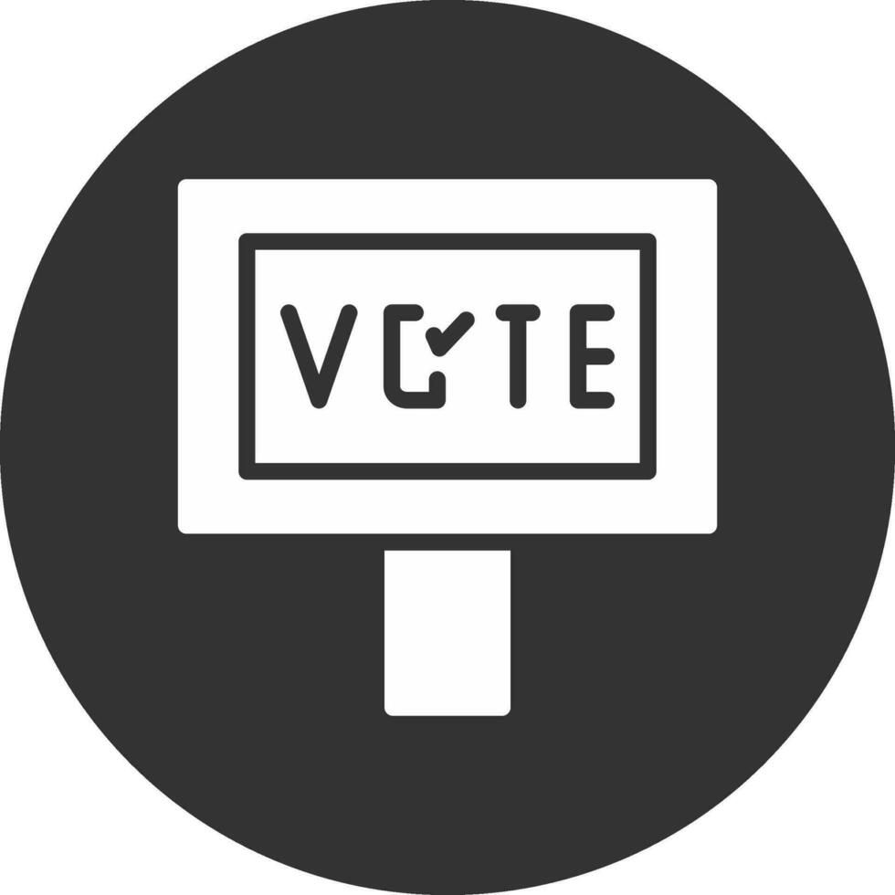 votar diseño de icono creativo vector