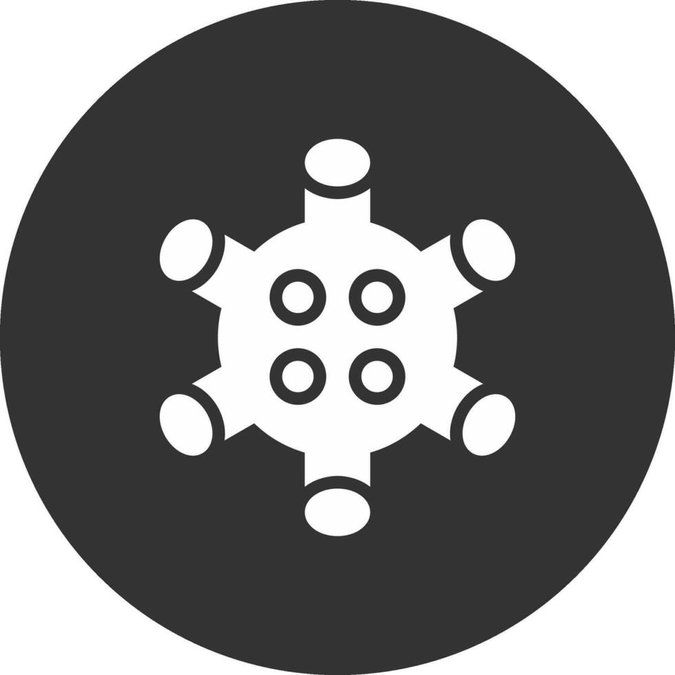 Virus Creative Icon Design vector
