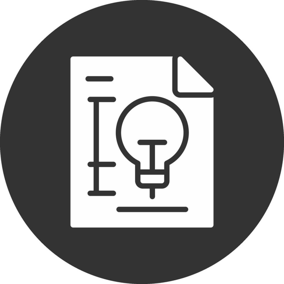 Patent Creative Icon Design vector