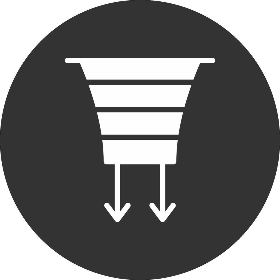 Funnel Creative Icon Design vector