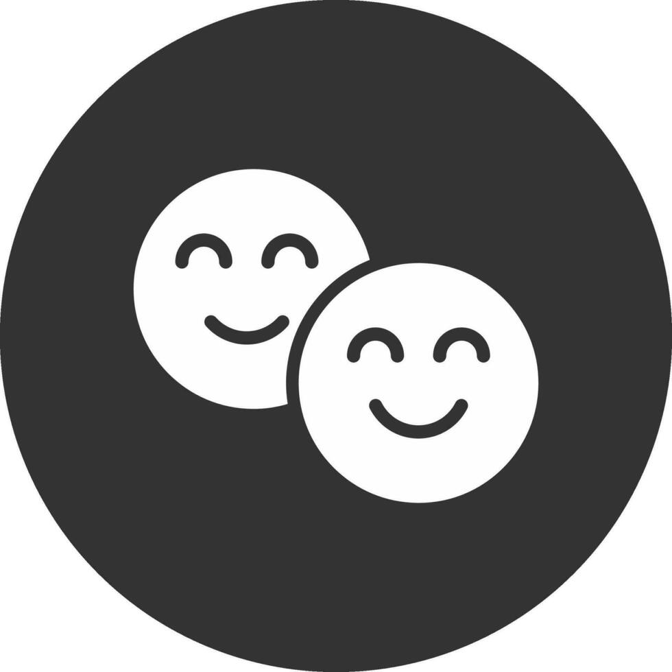 diseño de icono creativo sonriente vector