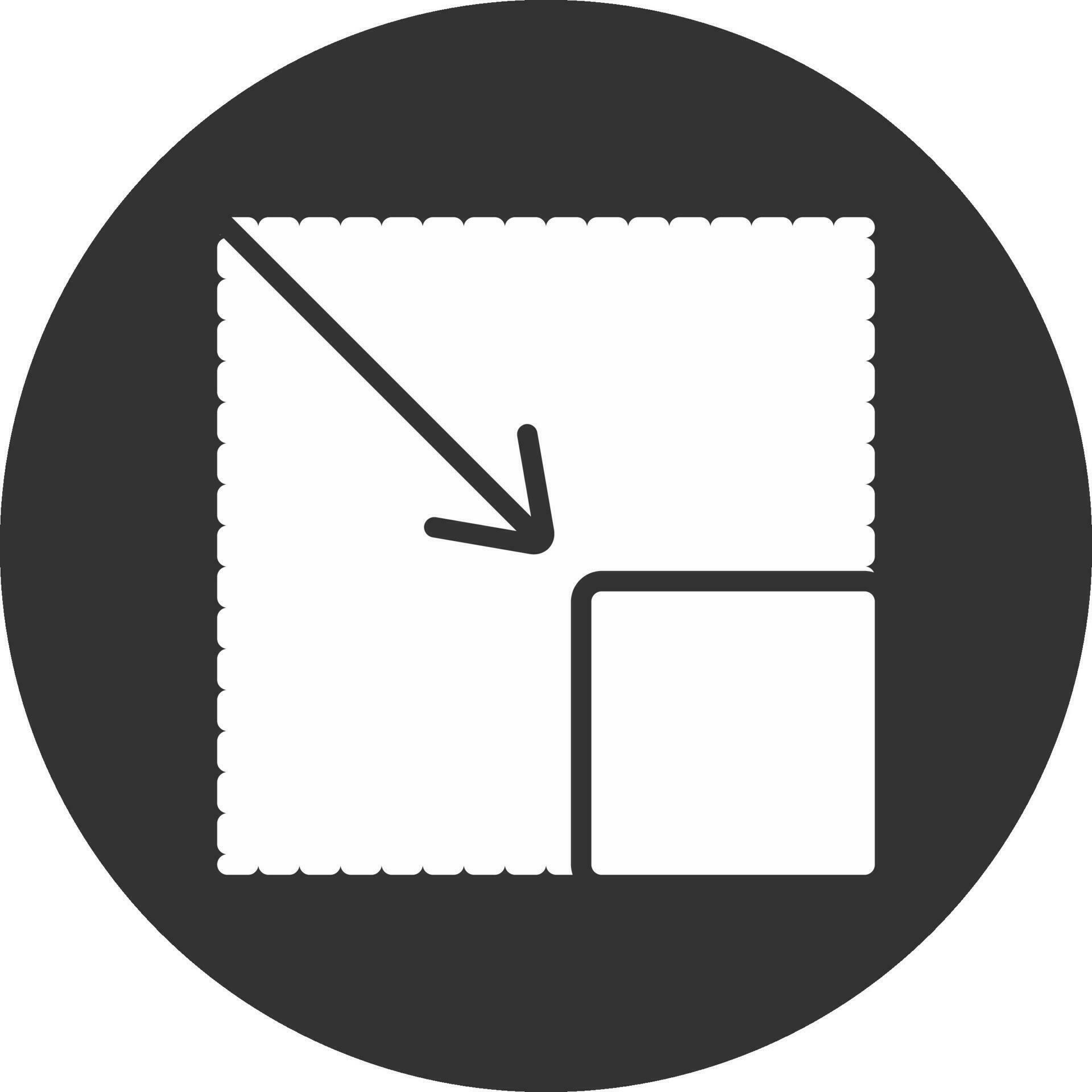 Downsizing Creative Icon Design 36851491 Vector Art at Vecteezy