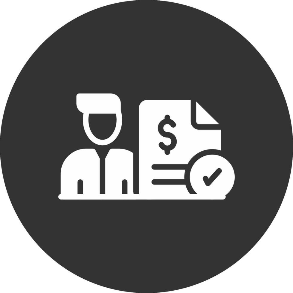 Dealer Invoice Creative Icon Design vector