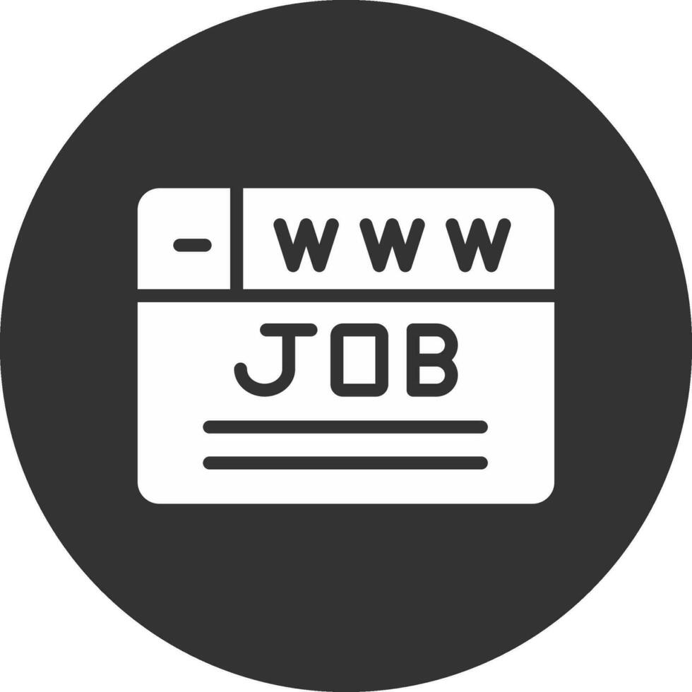 Job Search Creative Icon Design vector