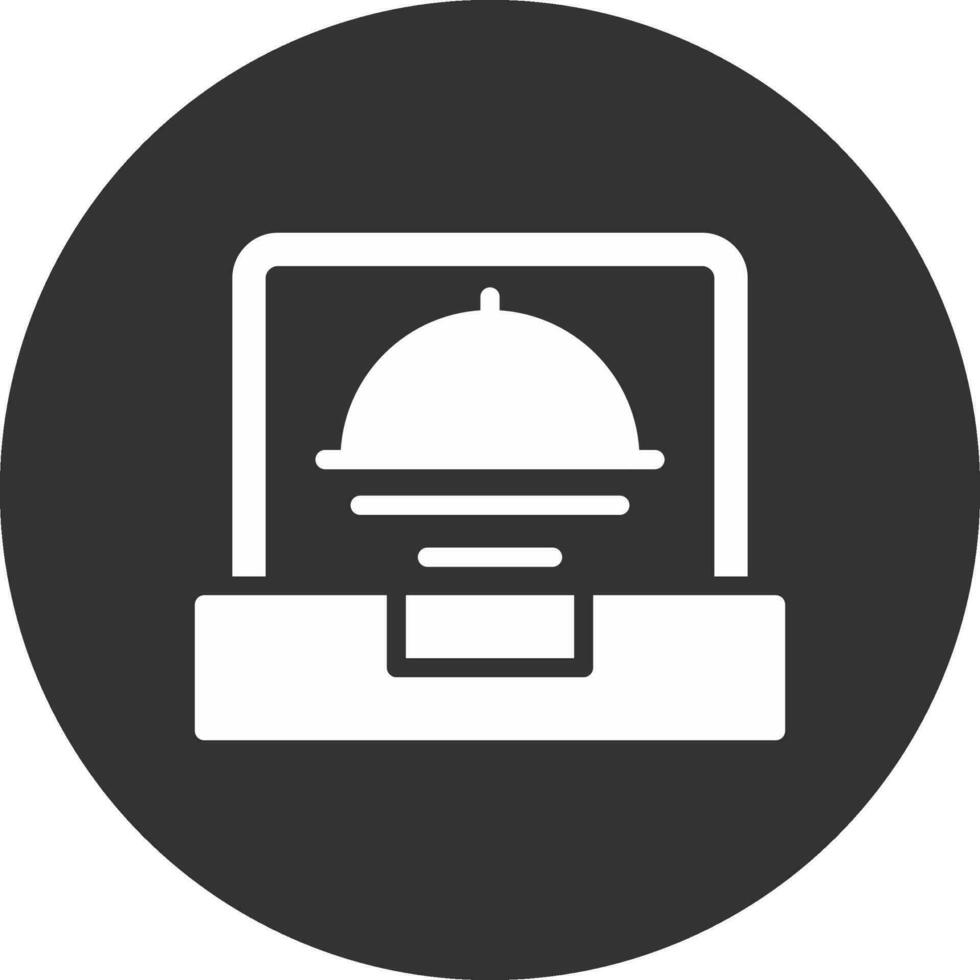 comida Blog creativo icono diseño vector