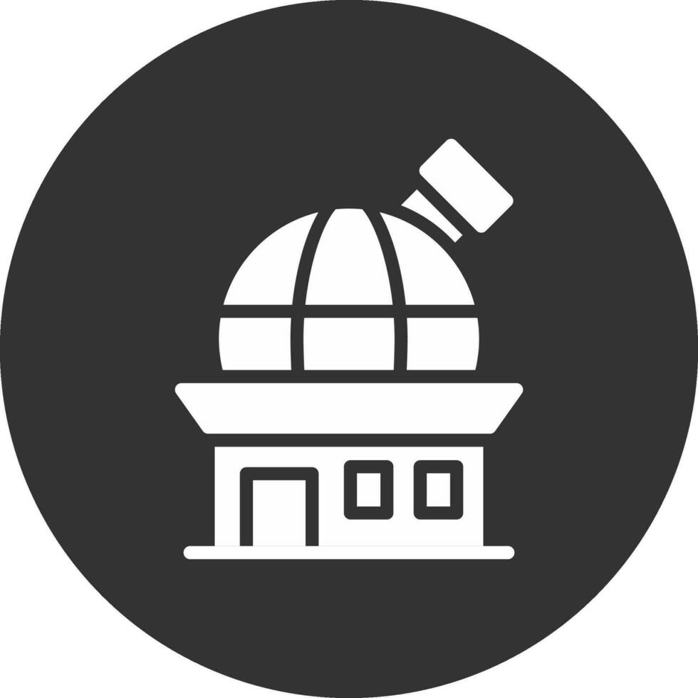 diseño de icono creativo del observatorio vector