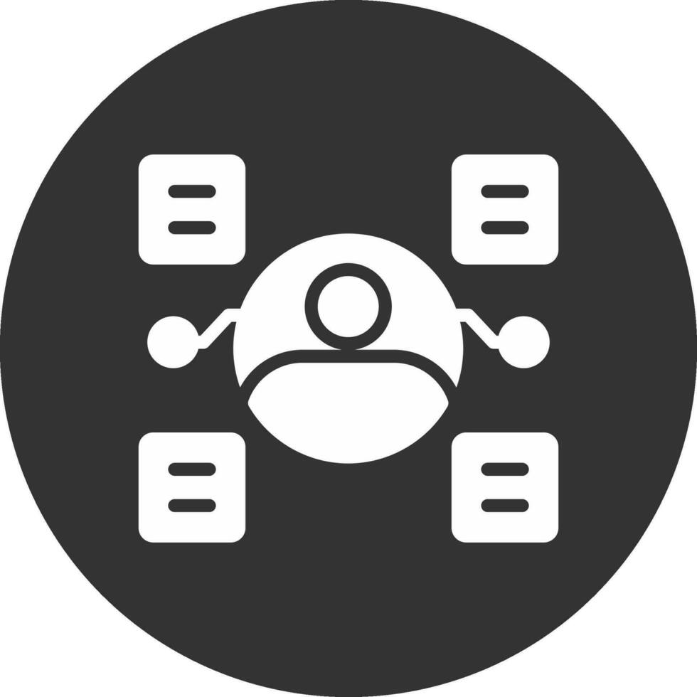 User Predictions Creative Icon Design vector