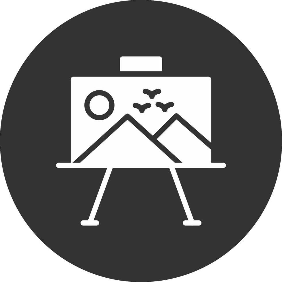Paint Canvas Creative Icon Design vector