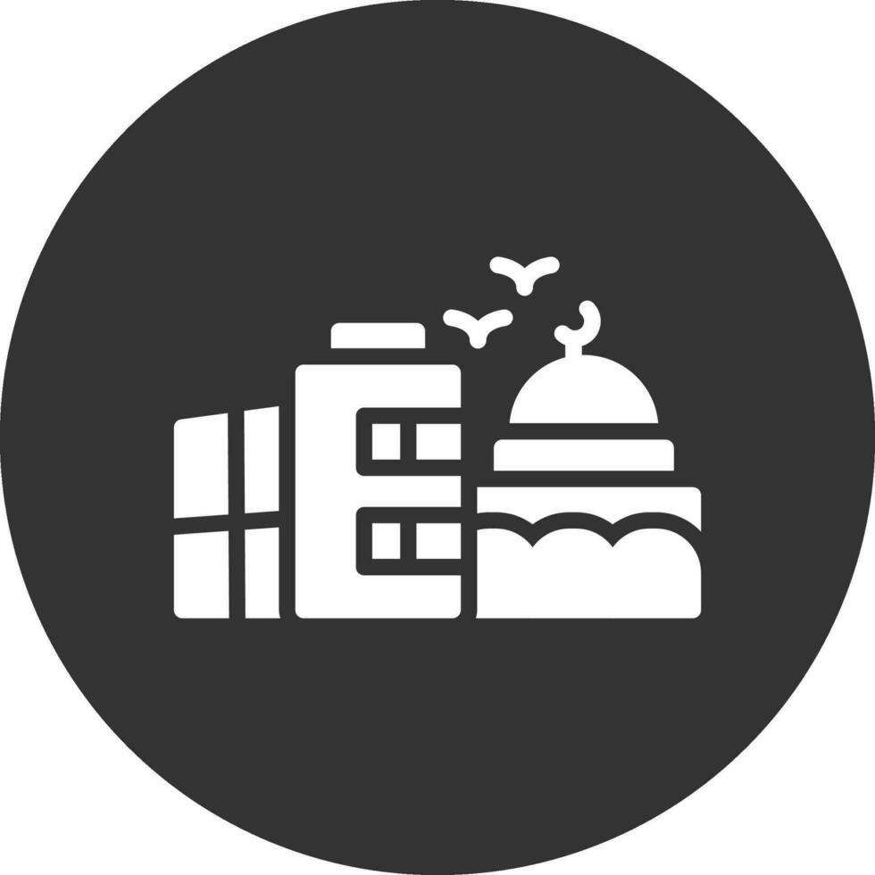 Skyscrapers Creative Icon Design vector