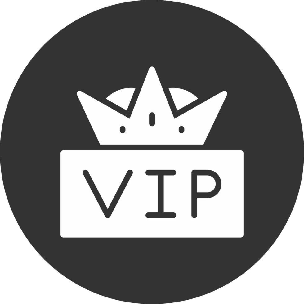 VIP creativo icono diseño vector