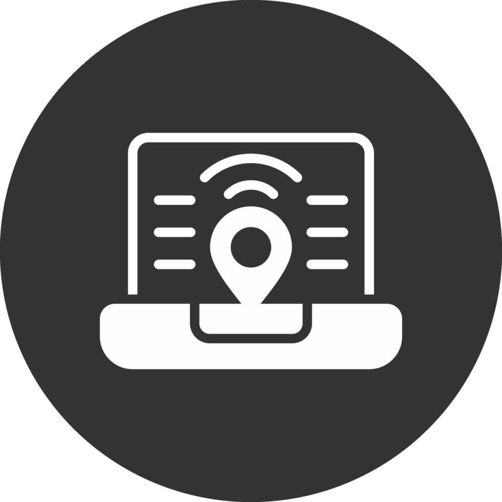 Digital Nomad Hub Creative Icon Design vector