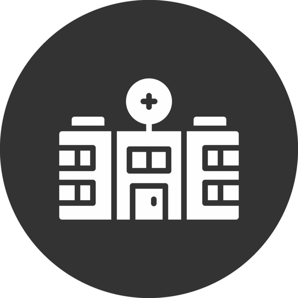 diseño de icono creativo de hospital vector