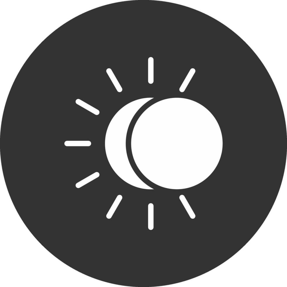 Eclipse Creative Icon Design vector
