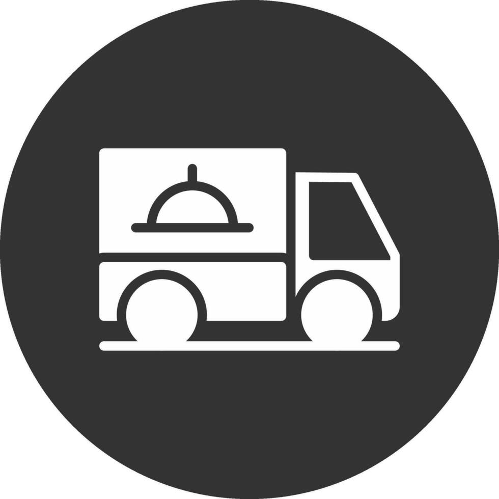 Delivery Van Creative Icon Design vector