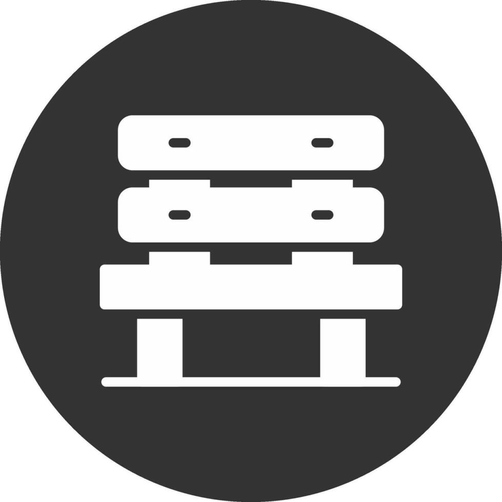 Bench Creative Icon Design vector
