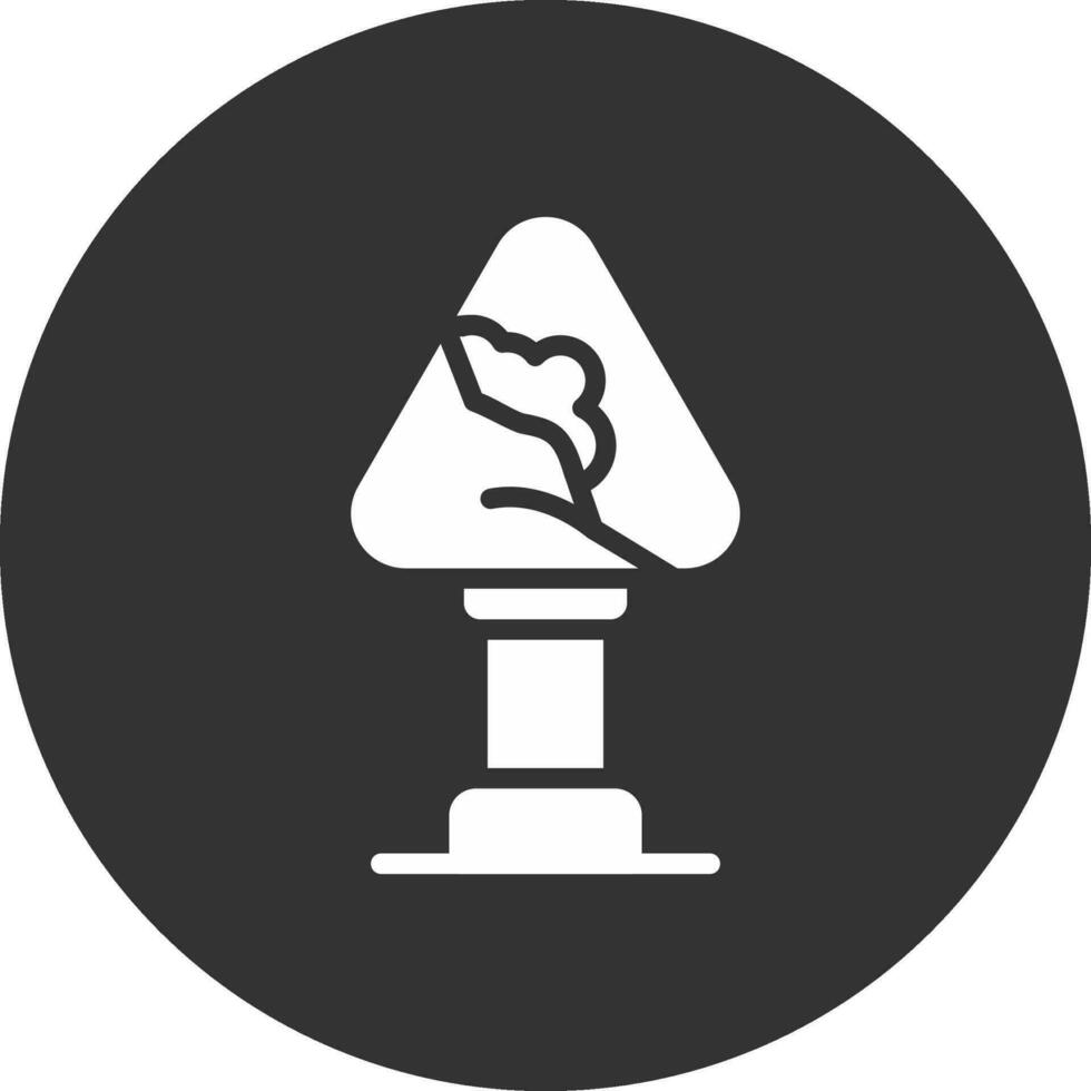 Avalanche Sign Creative Icon Design vector