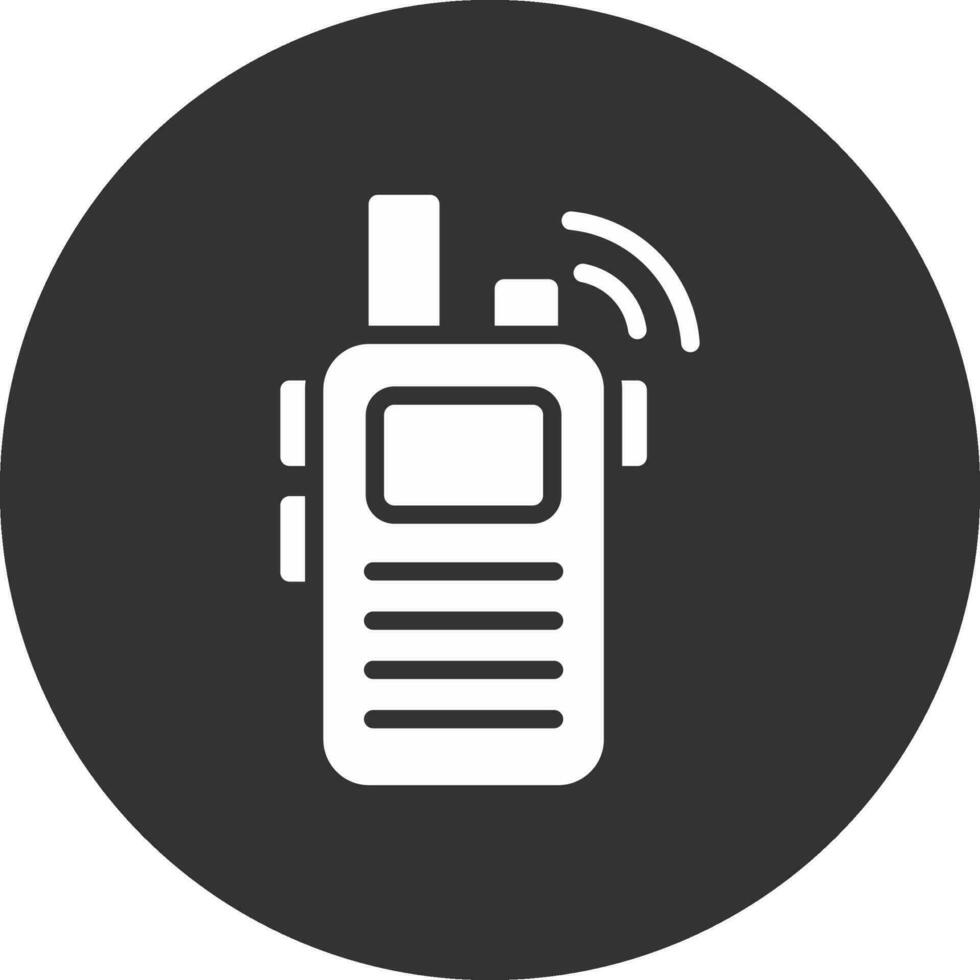 walkie talkies diseño de icono creativo vector