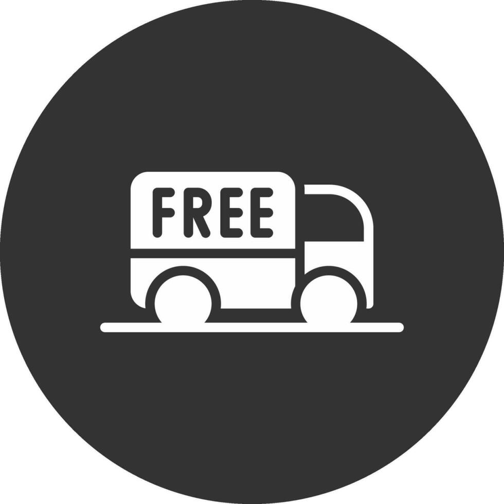 Free Delivery Creative Icon Design vector