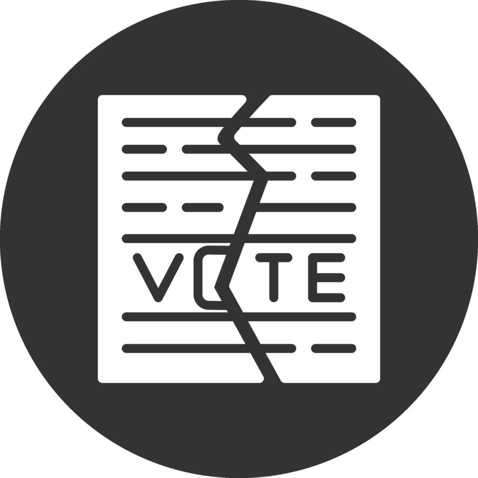 Ballot Creative Icon Design vector