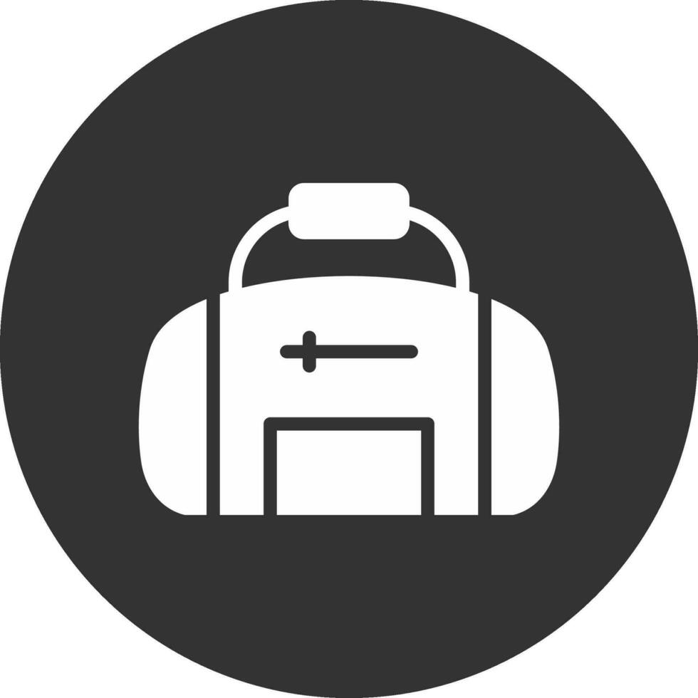 Sport Bag Creative Icon Design vector