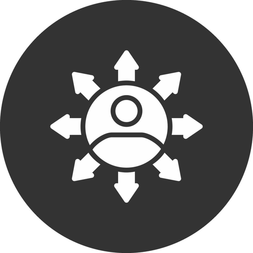 Influence Creative Icon Design vector
