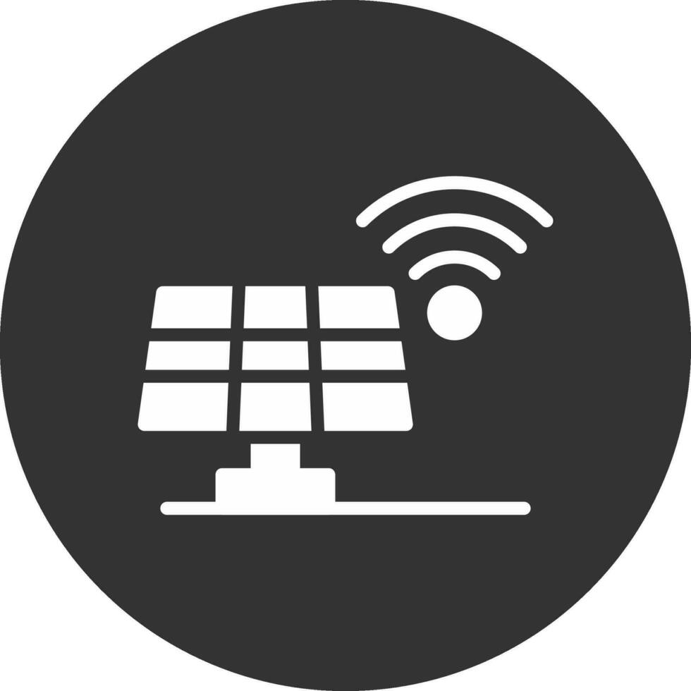 Solar Panel Creative Icon Design vector