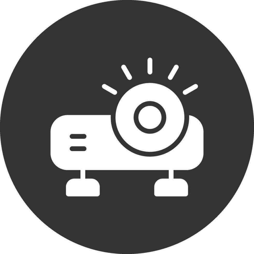 Glyph Round Circle Multicolor Design vector