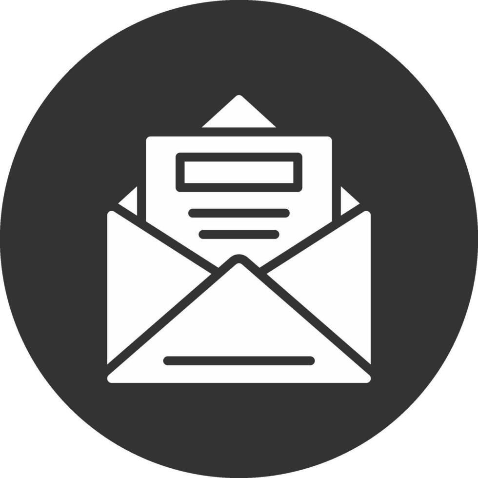 Open Email Creative Icon Design vector