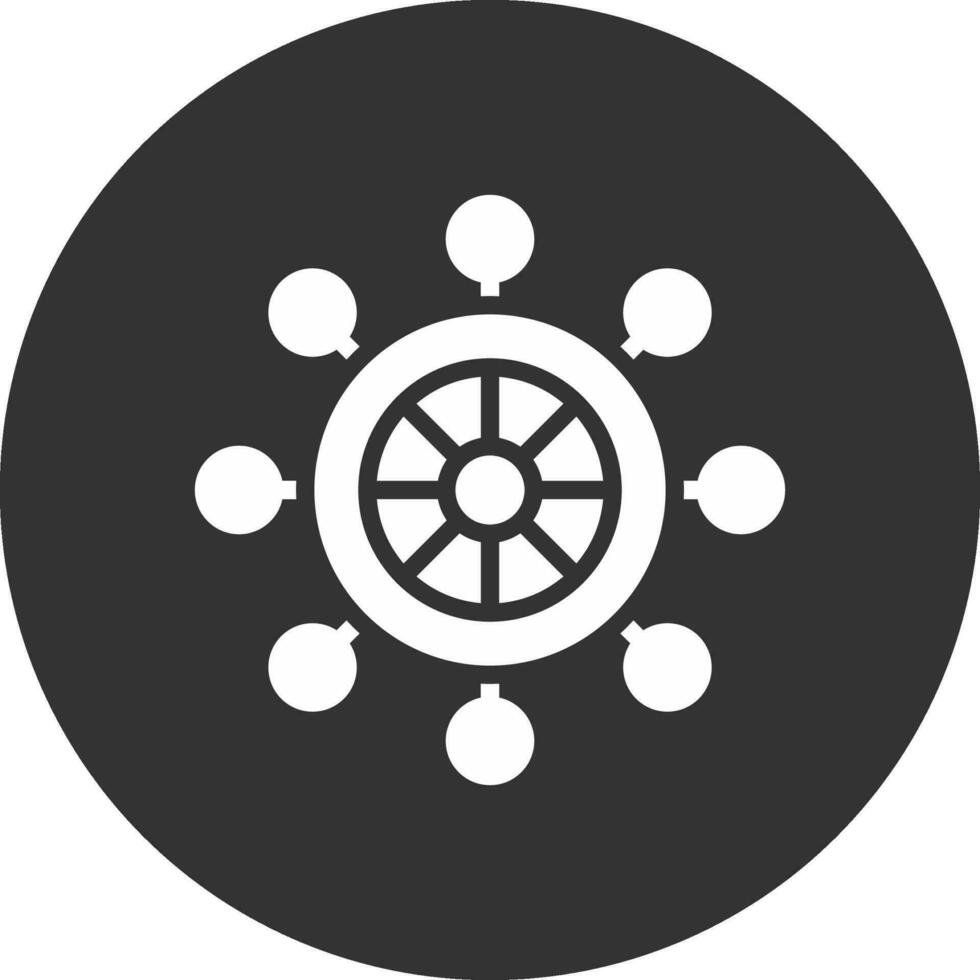 Rudder Creative Icon Design vector