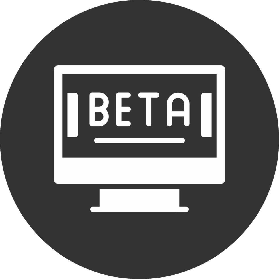 Beta Creative Icon Design vector