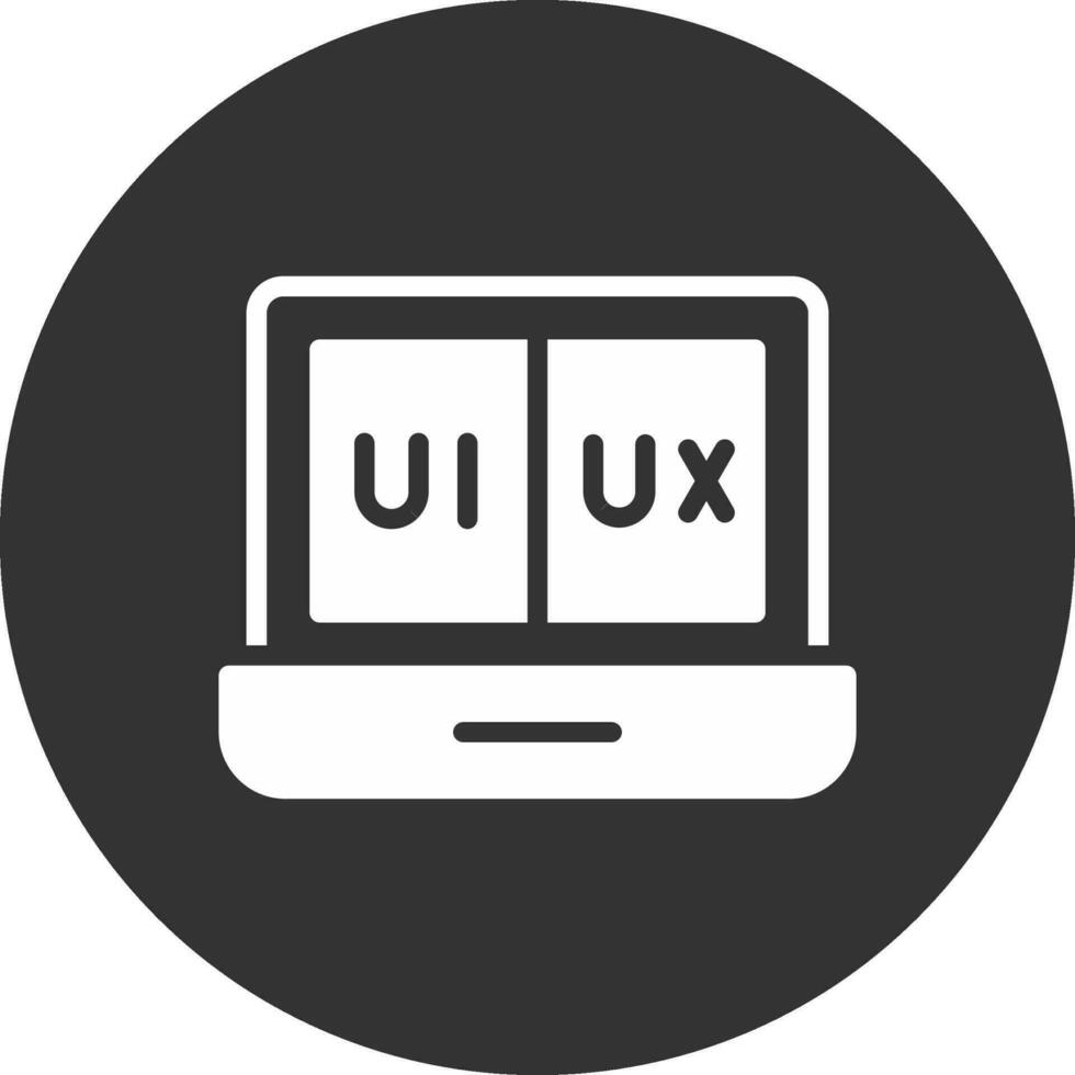 ui ux creativo icono diseño vector