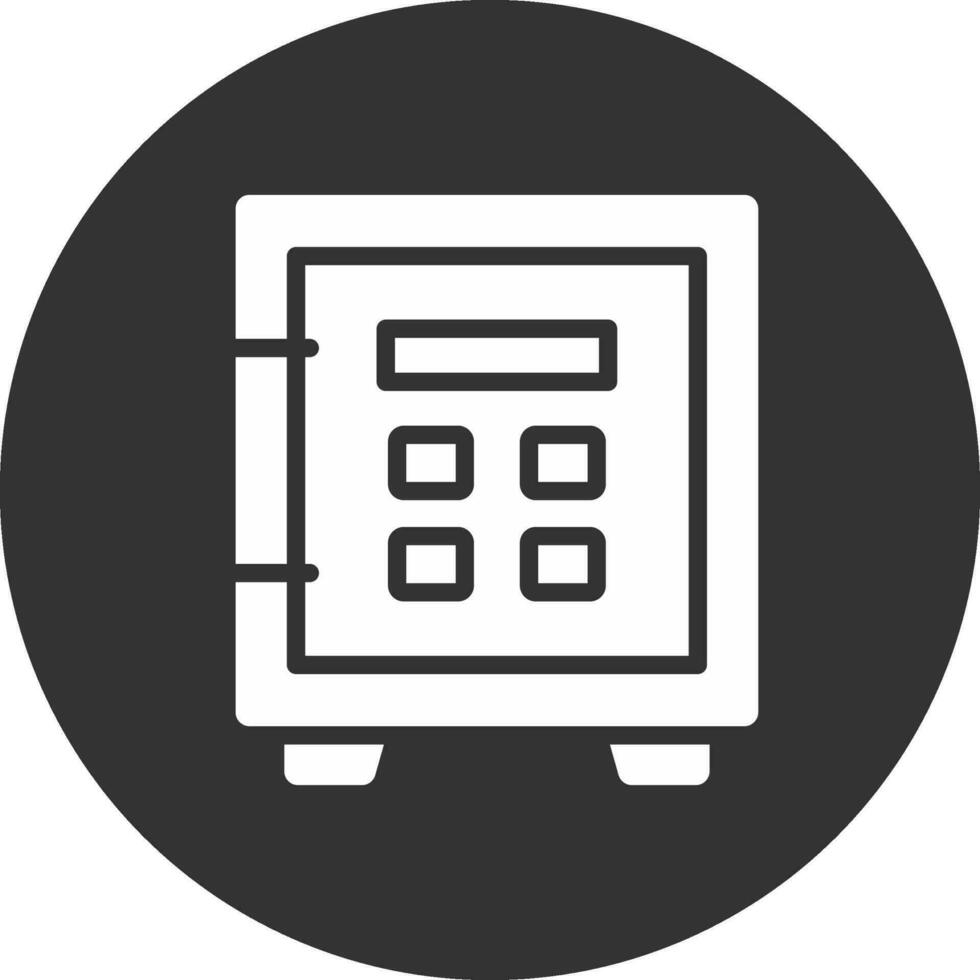 Safe Lock Creative Icon Design vector