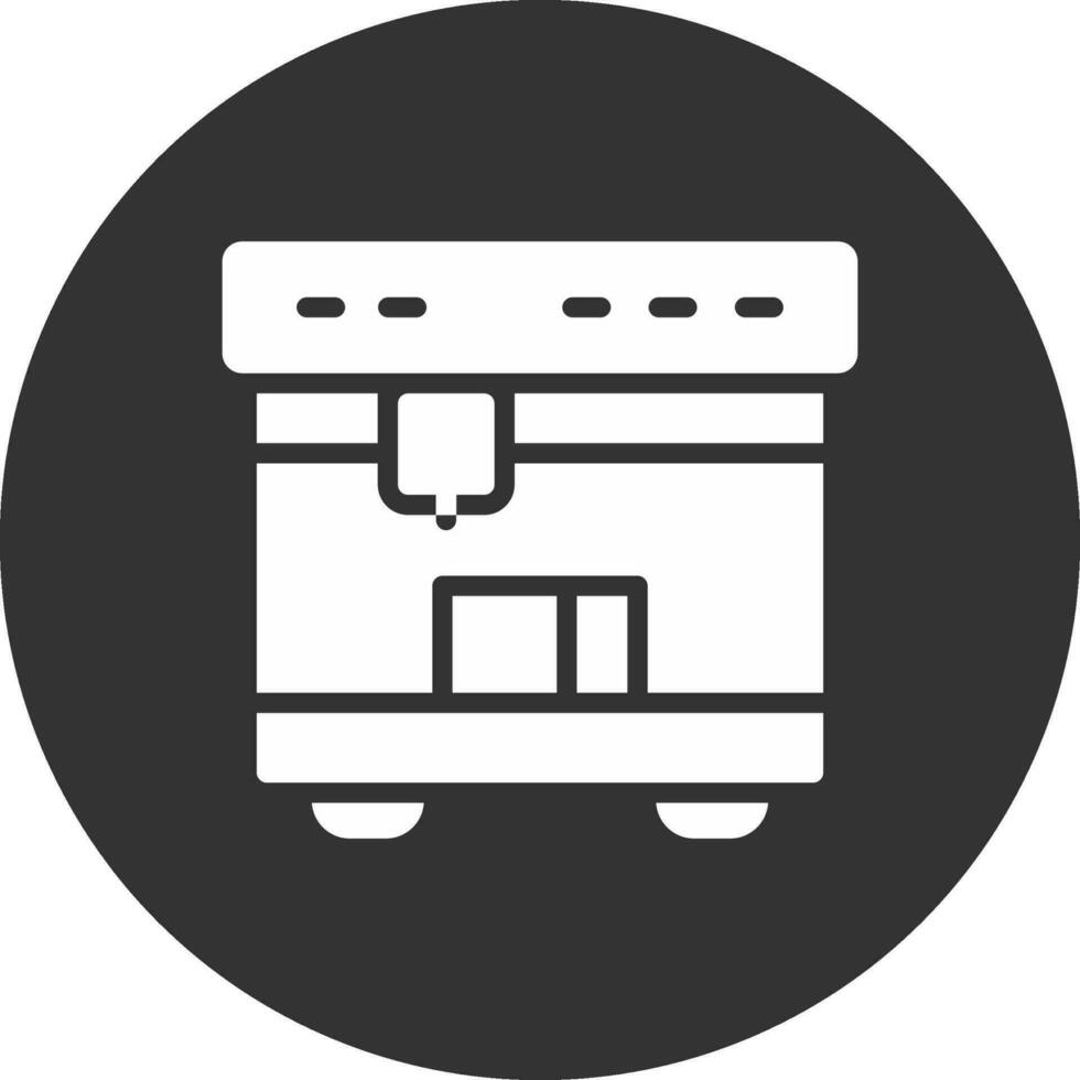 3D Printing Creative Icon Design vector