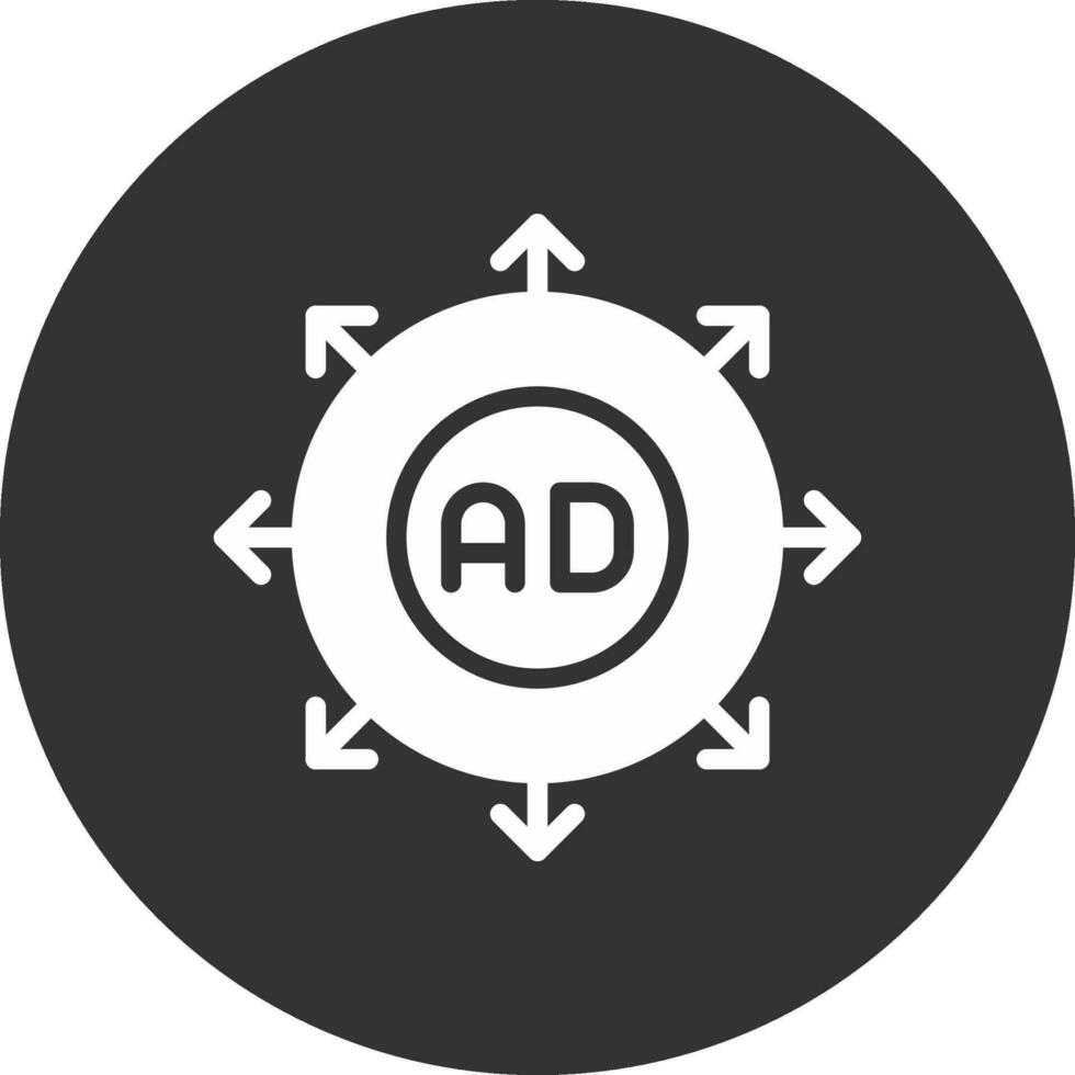 Advertising Submission Creative Icon Design vector