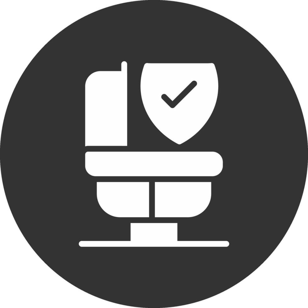 Bathroom Safety Creative Icon Design vector