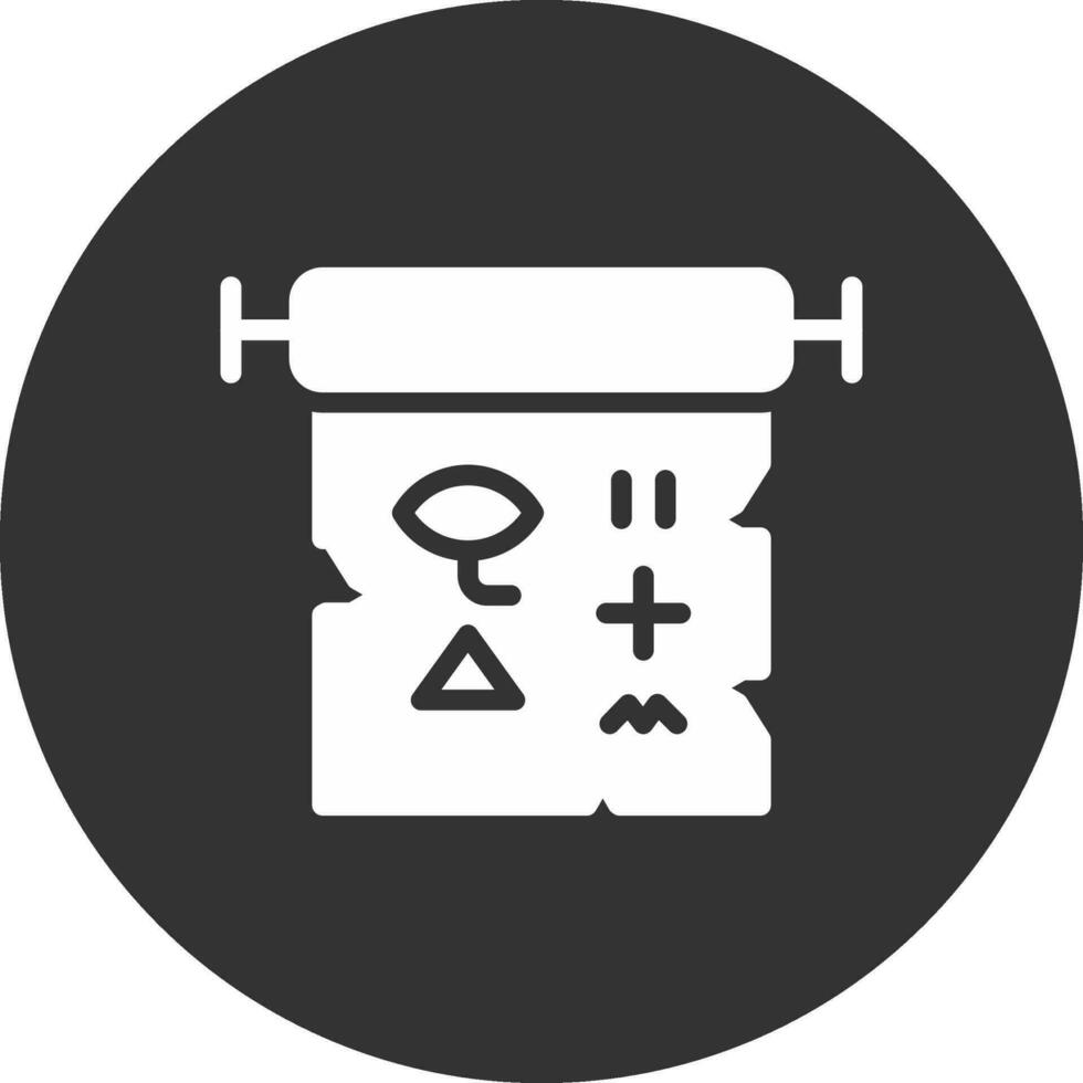 Hieroglyph Creative Icon Design vector