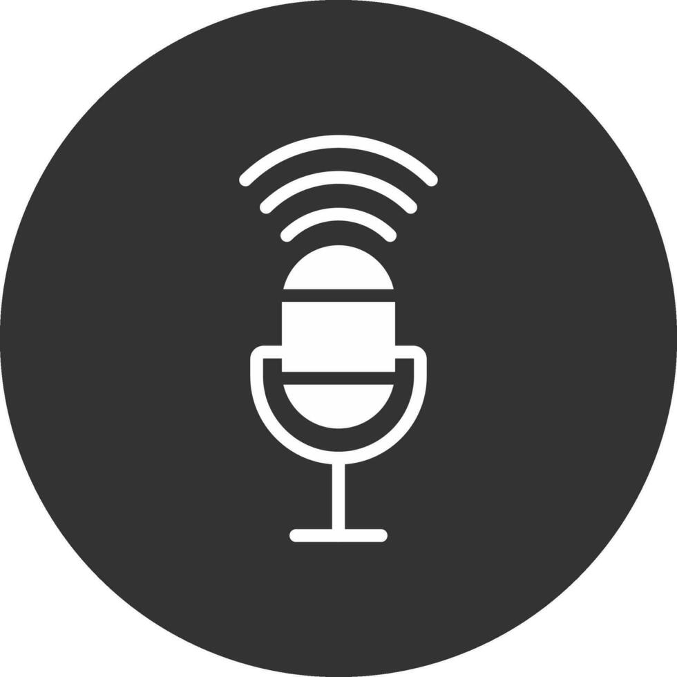 Voice Control Creative Icon Design vector