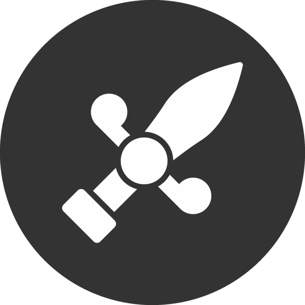 Dagger Creative Icon Design vector