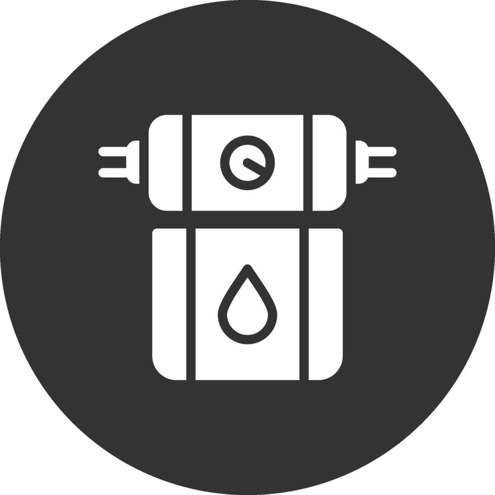 Water Filter Creative Icon Design vector