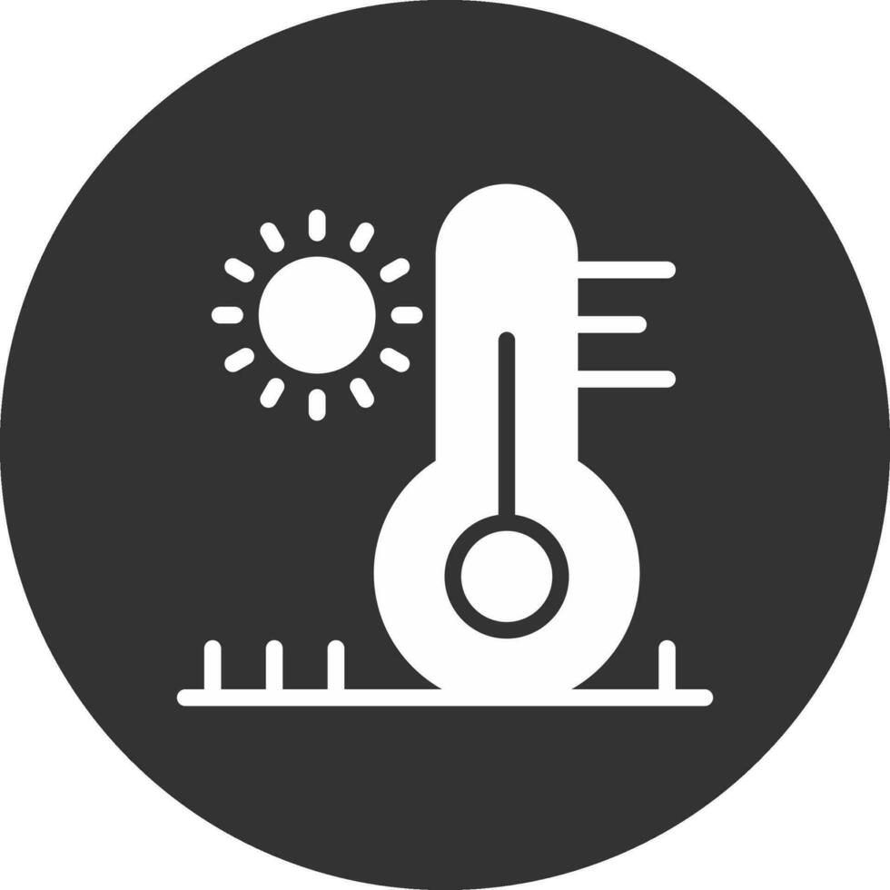 High Temperature Creative Icon Design vector