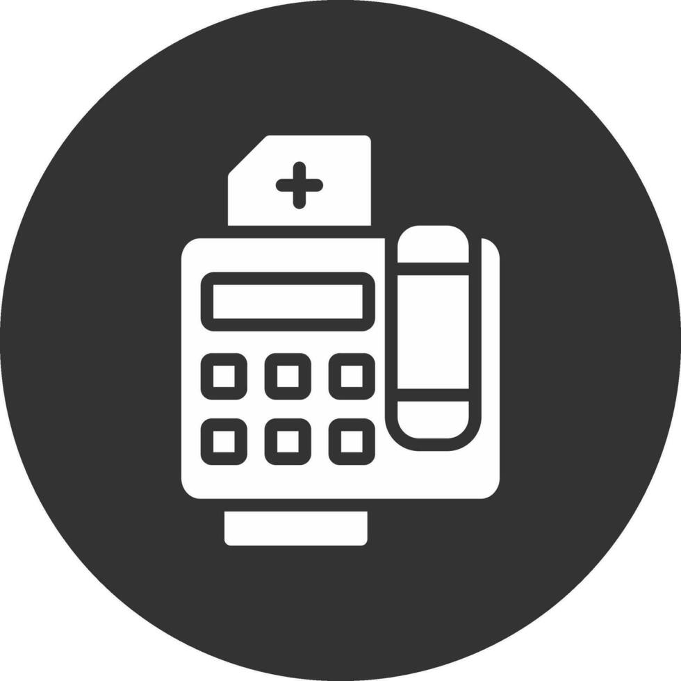 Fax Machine Creative Icon Design vector